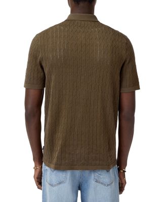 Moore Short Sleeve Regular Fit Textured Sweater