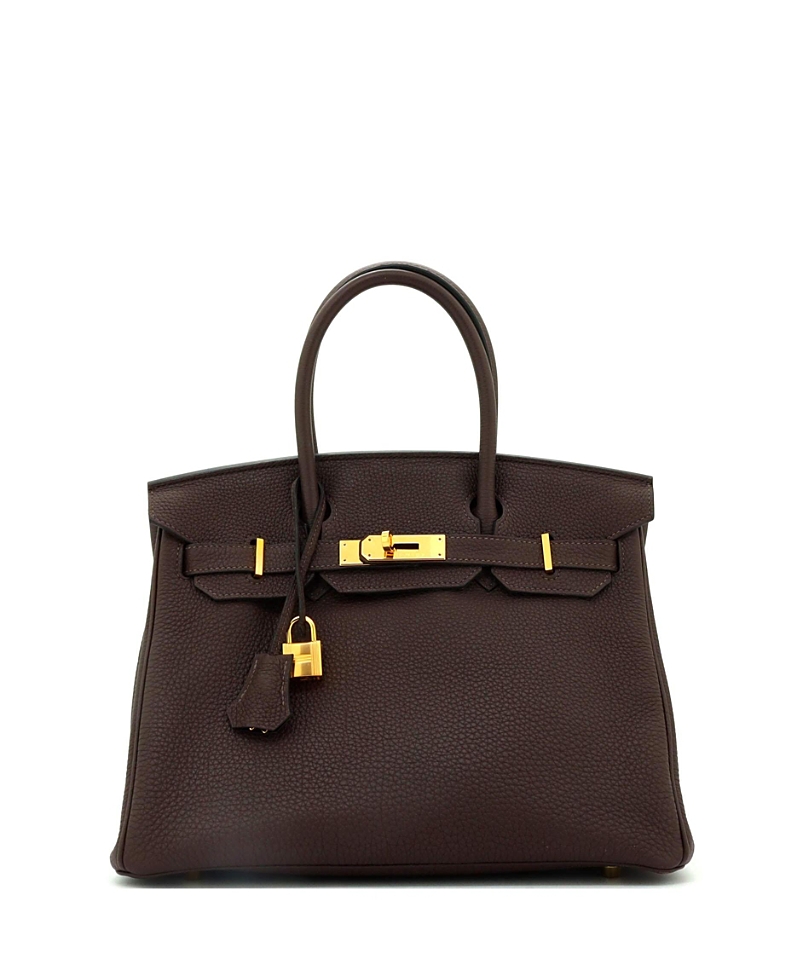 Pre-owned Pre-owned Hermes Hermes Birkin 30 Handbag Brown Togo With Gold Hardware
