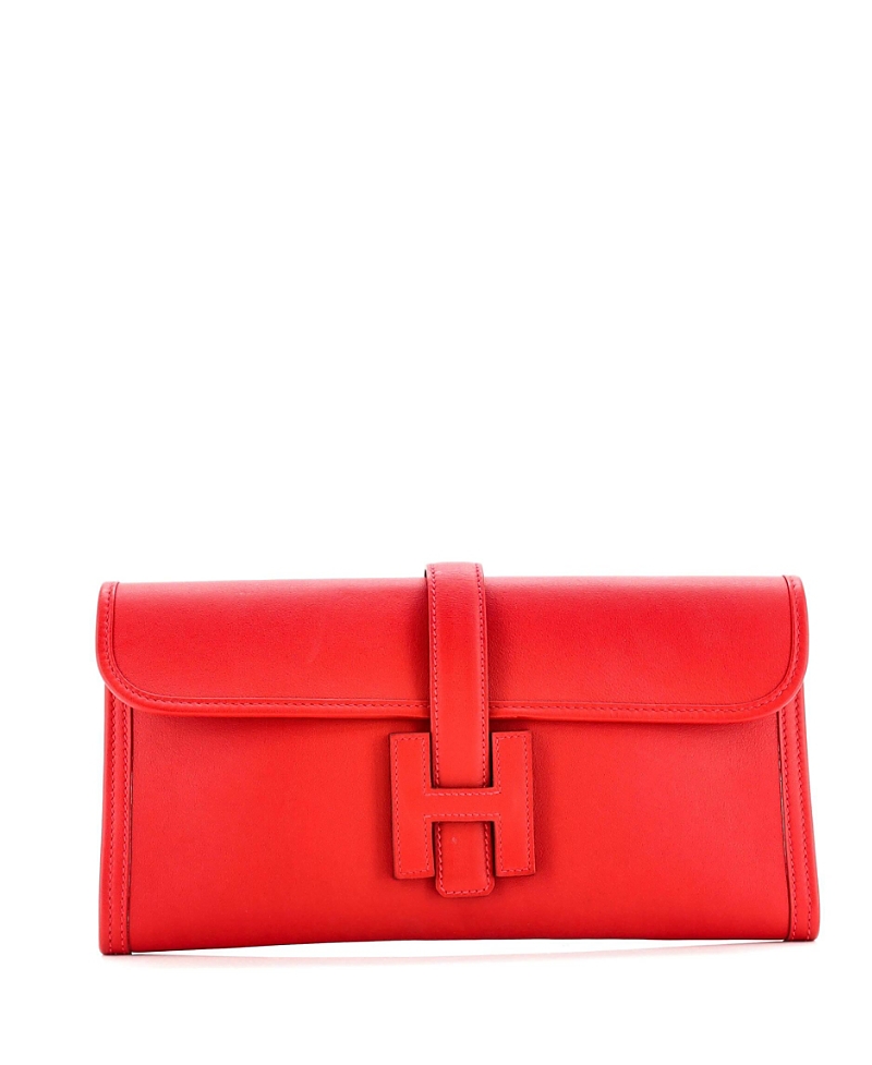 PRE-OWNED HERMES PRE-OWNED HERMES 29 JIGE ELAN CLUTCH SWIFT