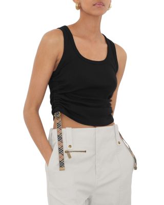 Ruched Sleeveless Top