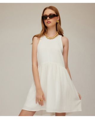 Cianni Tie Neck Dress