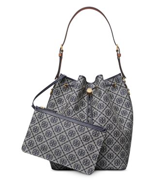 T Monogram Oversized Bucket Bag