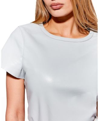  New Guard Recycled Leather Tee