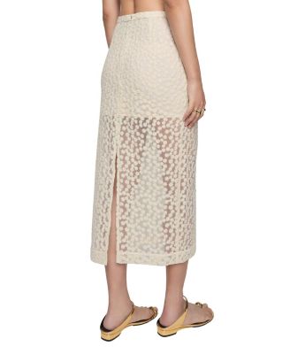 Jaci Midi Lace Skirt