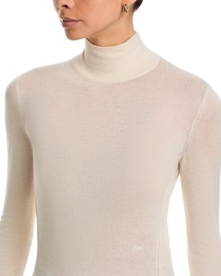 Slim Turtleneck Wool Sweater