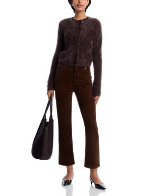 Le Sleek Straight Corduroy Jeans