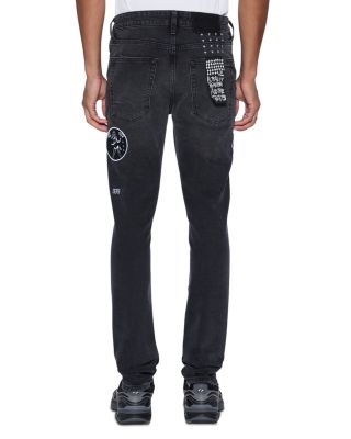 Van Winkle Roadhouse Skinny Jeans in Black