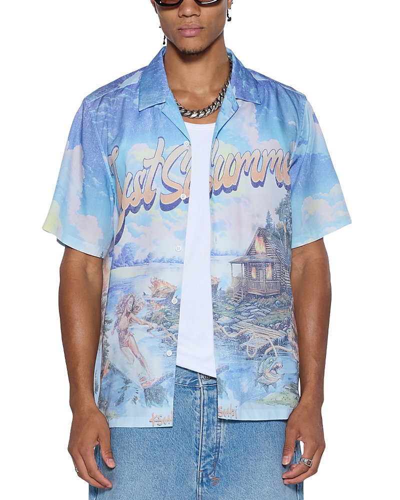 Ksubi Last Summer Print Camp Shirt