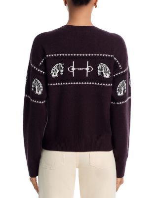 100% Cashmere Horse Sweater - Exclusive