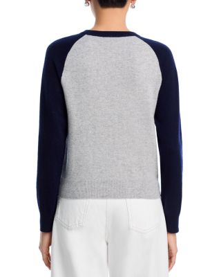 100% Cashmere Raglan Crewneck Sweater - Exclusive