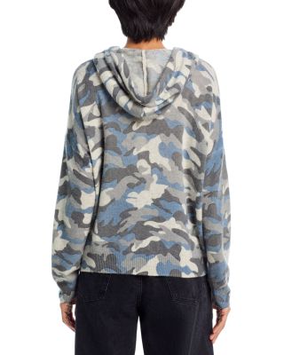100% Cashmere Camo Hoodie - Exclusive