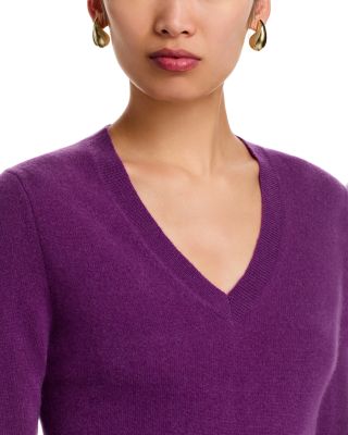 100% Cashmere V Neck Sweater - Exclusive