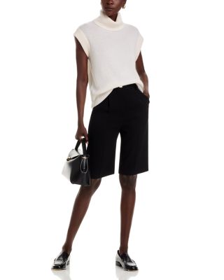 100% Cashmere Turtleneck Sweater Vest - Exclusive