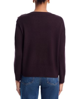 Cashmere Boat Neck Sweater - Exclusive