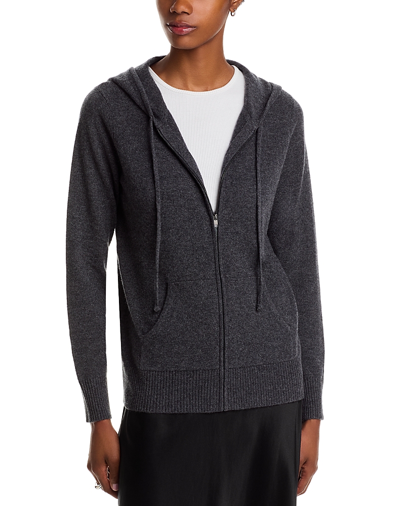 C by Bloomingdale’s Cashmere 100% Cashmere Zip Hoodie – Exclusive