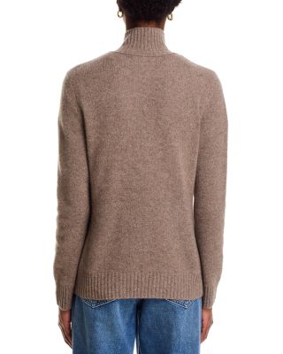 100% Cashmere Rib Knit Cardigan - Exclusive