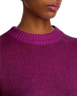 100% Cashmere Boxy Crewneck Sweater - Exclusive