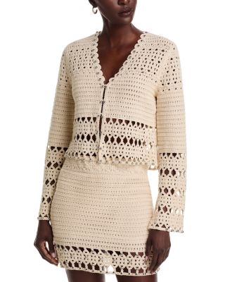 AQUA - Crochet Cardigan - Exclusive