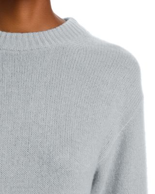 100% Cashmere Boxy Crewneck Sweater - Exclusive