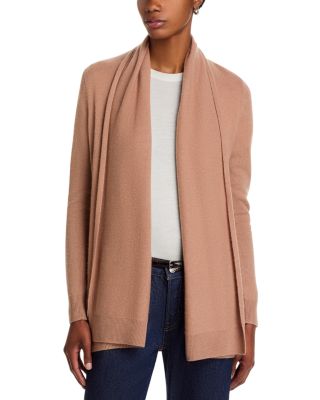 100% Cashmere Open-Front Cardigan - Exclusive