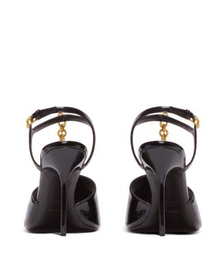 Women's Sync Patent Leather Sandals with Heel