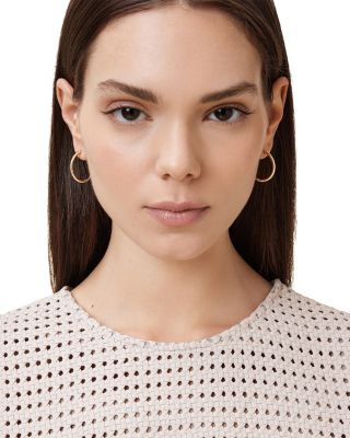 Rope Chain Hoop Earrings
