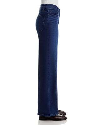 Le Slim High Rise Palazzo Jeans in Trick