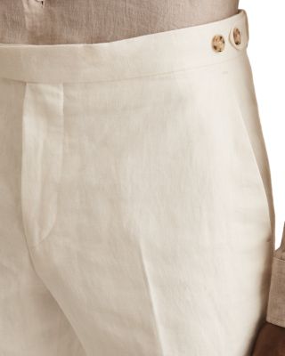 Park Linen Slim Fit Trousers