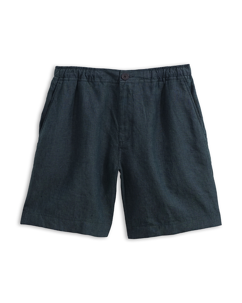 Wax London Kurt Linen Short In Green