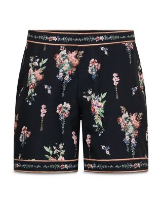 Camilla - Mid Length Printed 12" Board Shorts