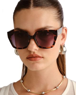 The Illusion Square Sunglasses, 54mm