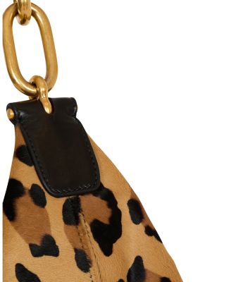  Sync Hobo leopard print leather bag