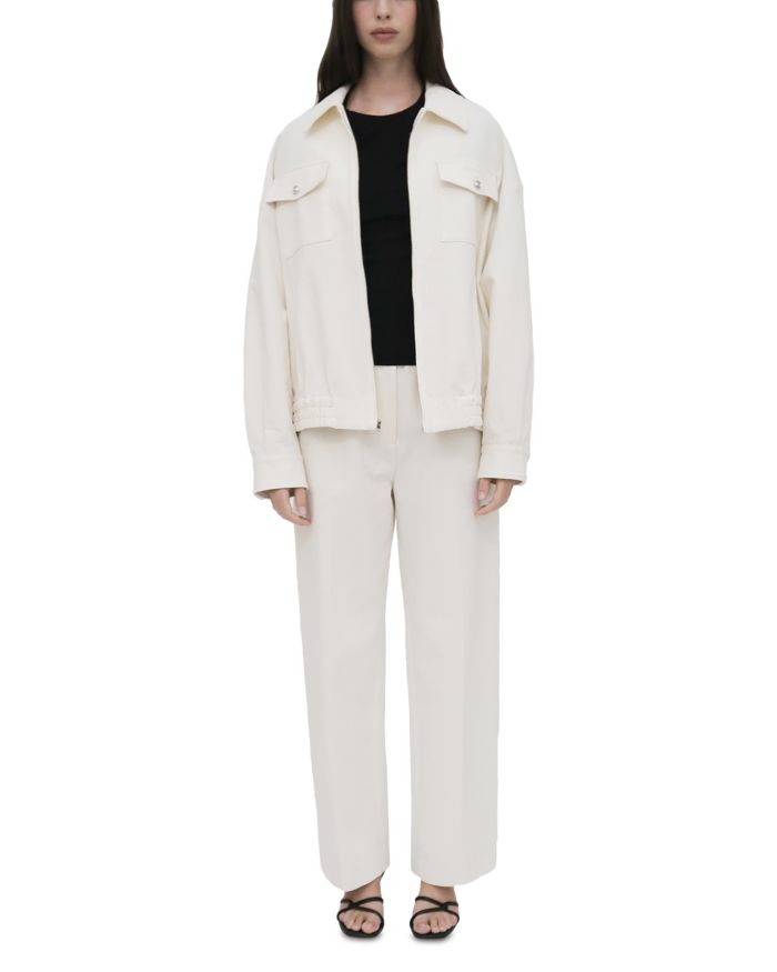 Zip Front Shirt Jacket