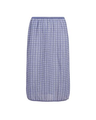 Lori Plaid Knit Skirt