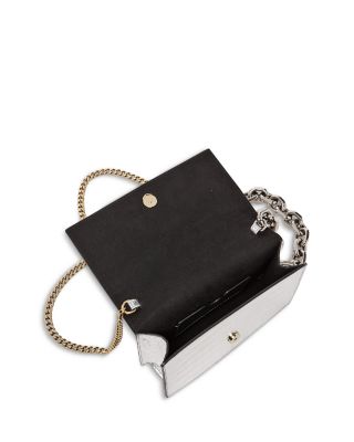 Small Skull Leather Crossbody Bag