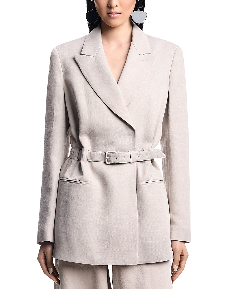 EMPORIO ARMANI BELTED BLAZER
