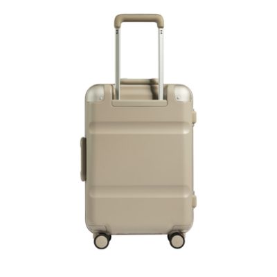 Heritage Stripe Carry On Spinner Suitcase