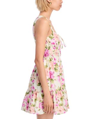 Rose Poplin Mini Dress - Exclusive