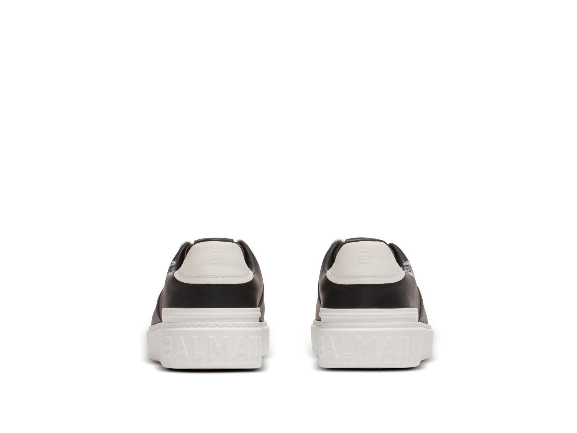 Men's B-Court Printed Calfskin Trainers Sneakers — Image 4