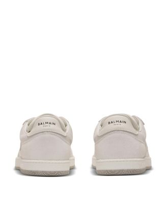  Men's Swan Suede and Smooth Leather Trainers