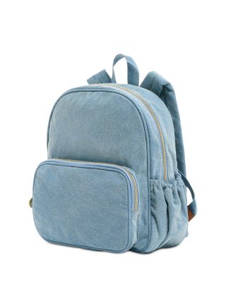 Mini Denim Backpack