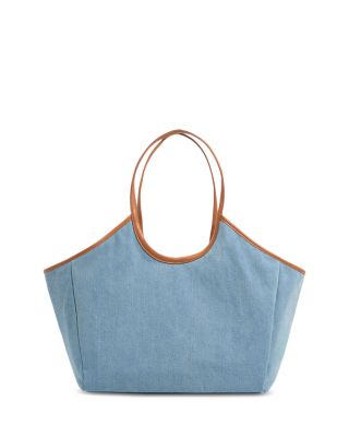 Denim Scoop Tote