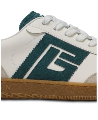  Men's Swan Suede and Smooth Leather Trainers