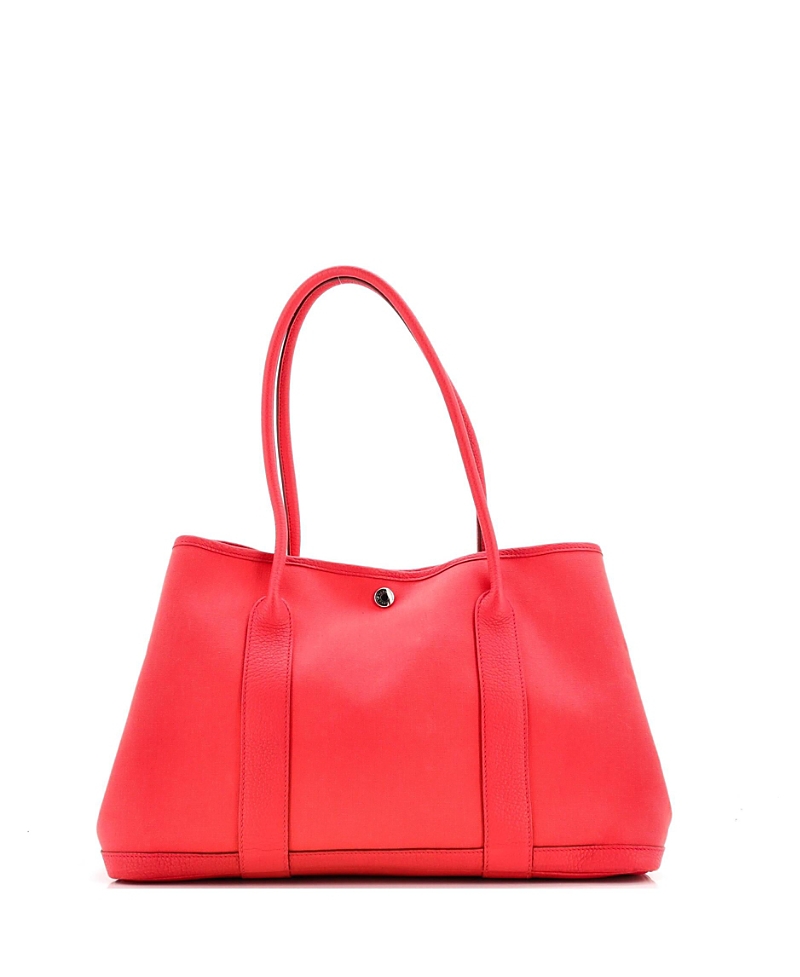 Pre-owned Pre-owned Hermes Hermes 36 Garden Party Tote Toile And Leather