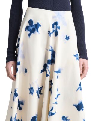 Varda Floral Midi Skirt