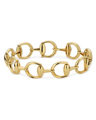 18K Yellow Gold Horsebit Bracelet