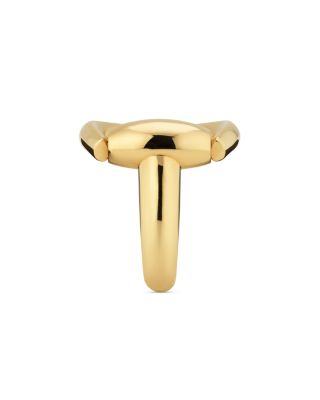 18K Yellow Gold Horsebit Ring