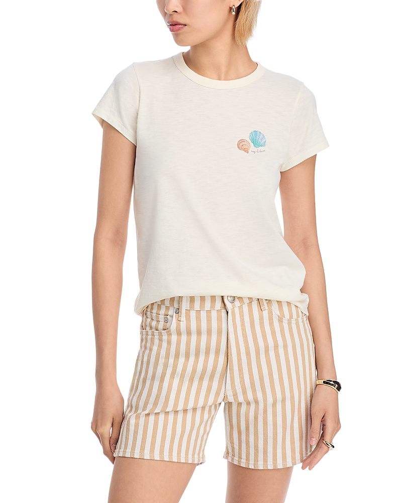 Rag & Bone Seashell Crewneck Tee