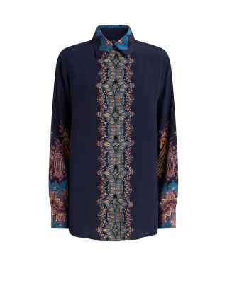 Printed Silk Shirt