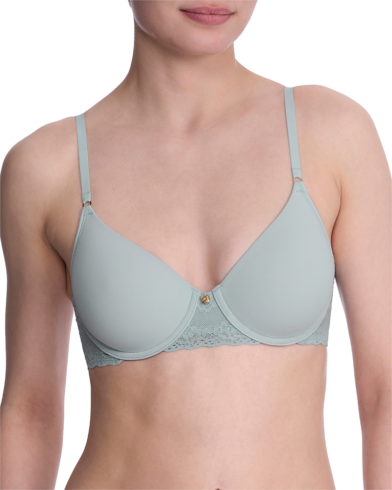 Natori Bliss Perfection All Day Underwire Contour Bra In Green